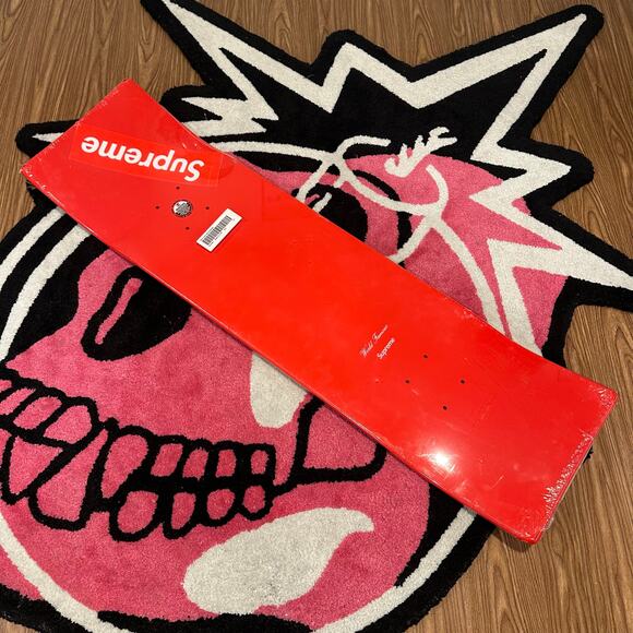 Supreme Uncut Box Logo Skateboard Deck - Red - Picture 2 of 4